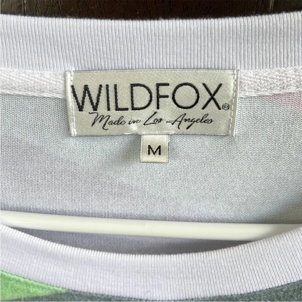 EUC Wildfox Road-Trip Rainbow Sorbet Top/Sweatshirt Oversized Medium - Image 7