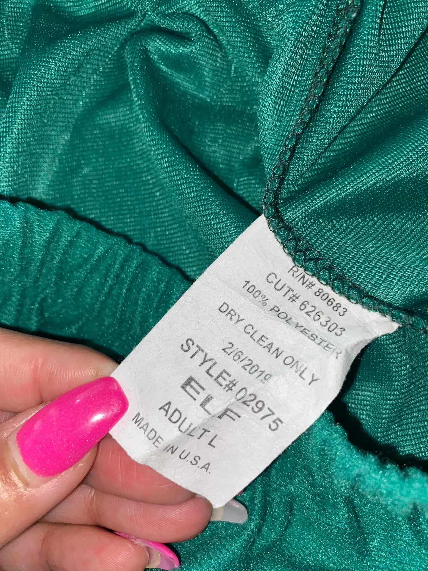 Elf Pants Green Size L - Image 3