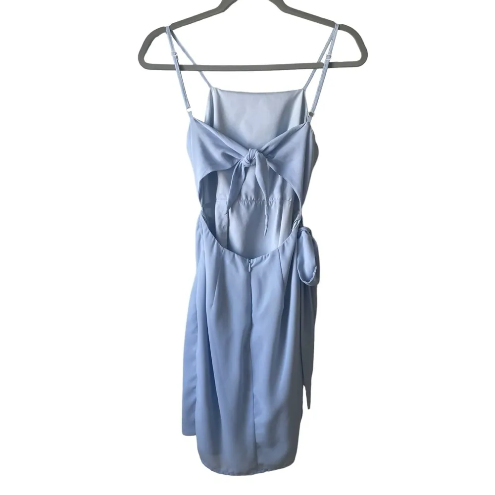 Superdown Morgan Layered Blue Mini Dress XS - Image 6
