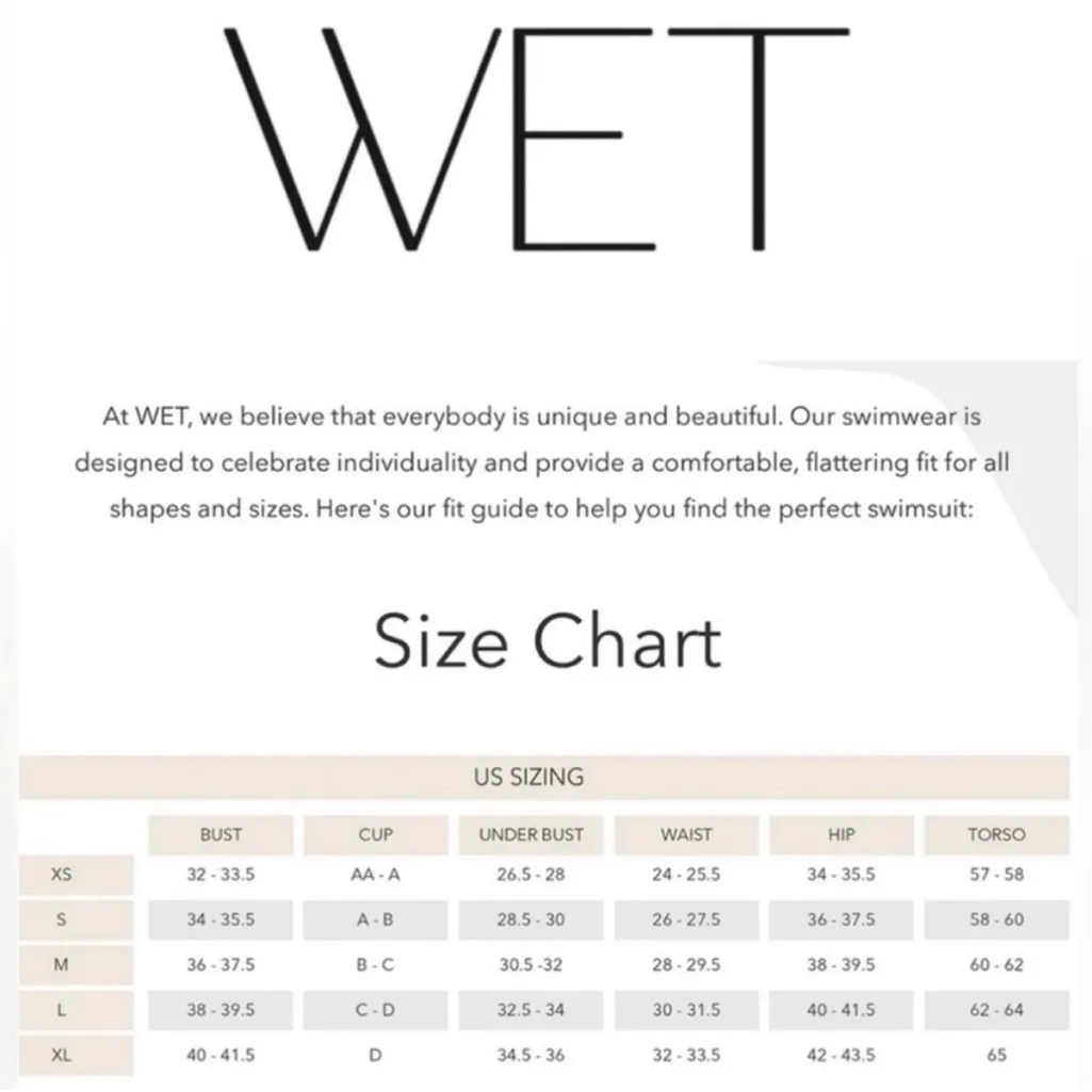 WET Swimwear Brie Reversable Open Back One
Piece Swimsuit Women’s Size Medium Black - Image 6