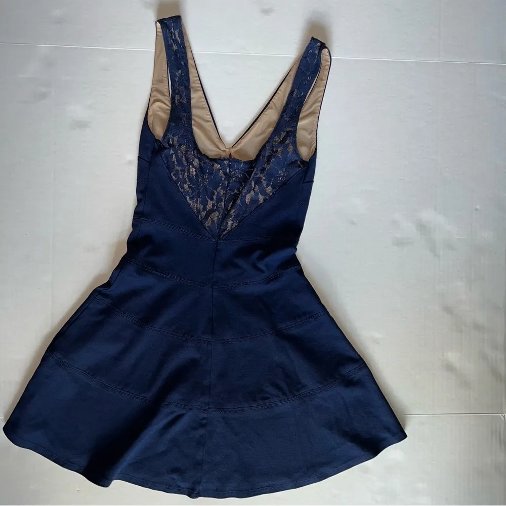 Ali & Jay sleeveless skater dress navy blue xs - Image 7