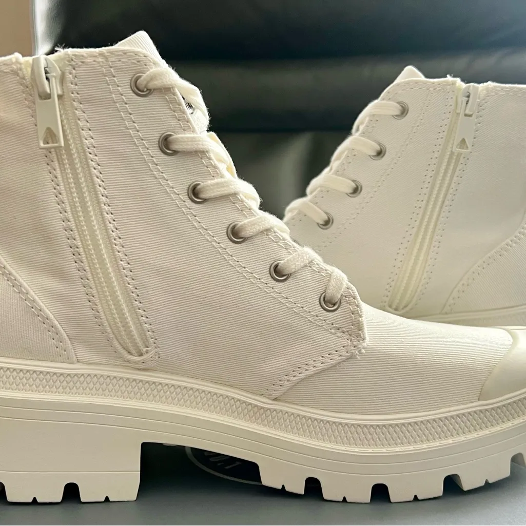 Palladium Star White Women's High-Tops - Image 7