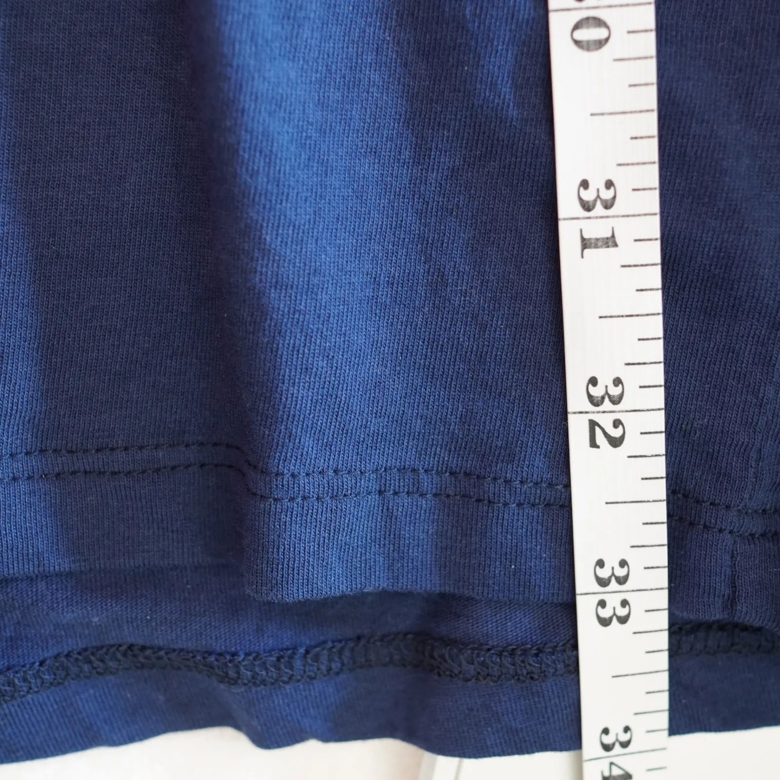 PACT Organic Cotton Short Sleeve Tie Waist Dress Navy Blue XS - Image 6