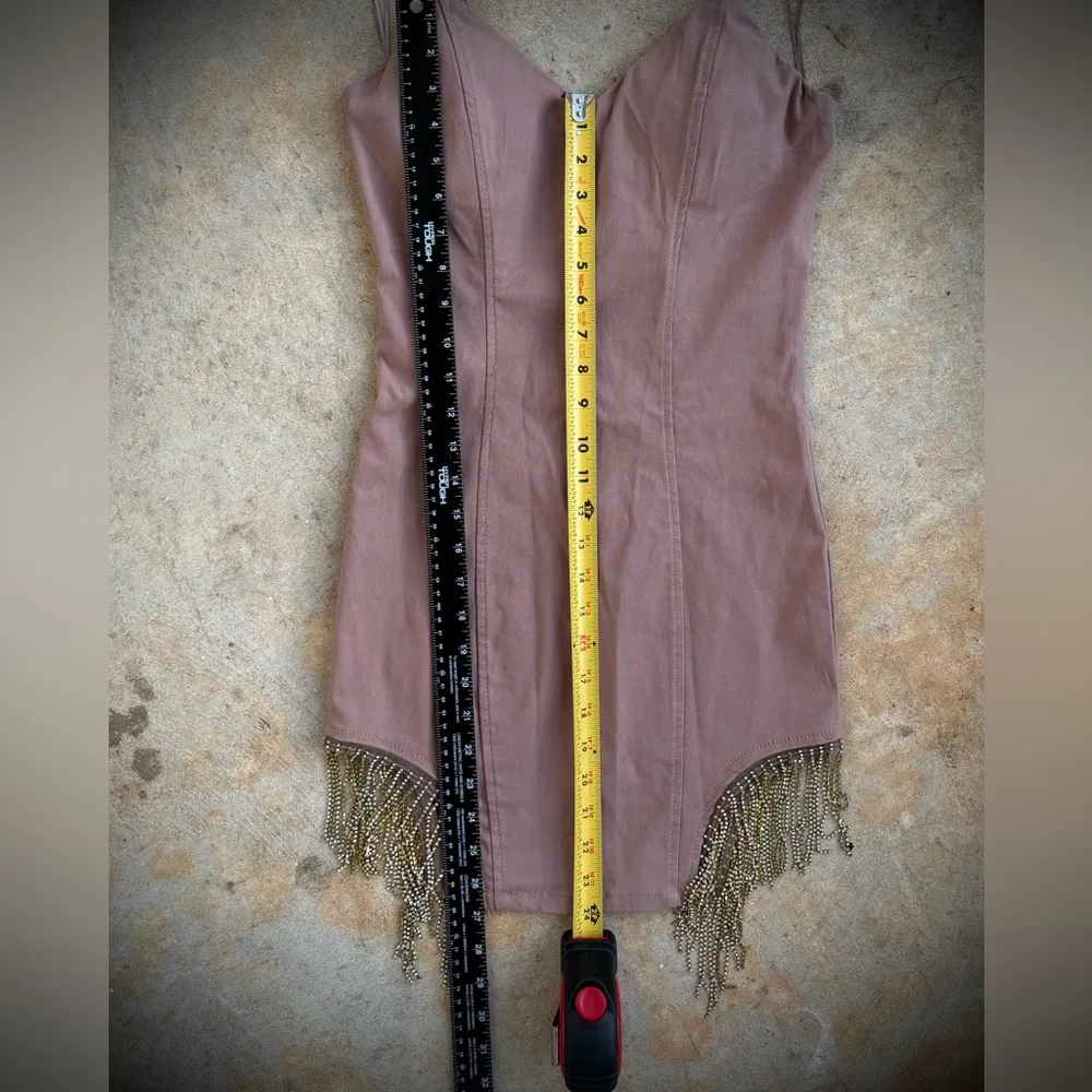 •Pink dress by Haute Monde
-Size small - Image 3