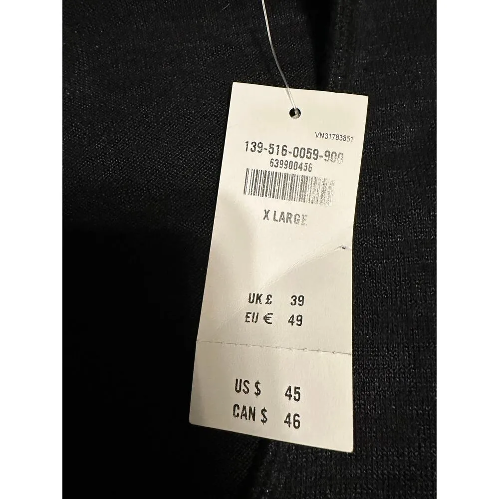 Abercrombie & Fitch Deep V-Neck Body Suit Size XL Long-Sleeve Black NWT - Image 4