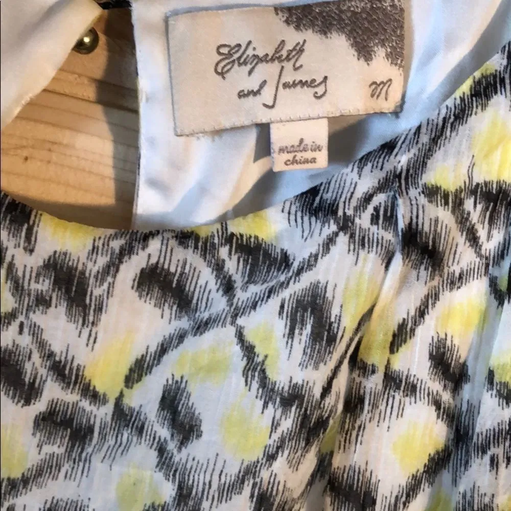 Elizabeth and James‎ Silk Blend Dress Top - Image 5