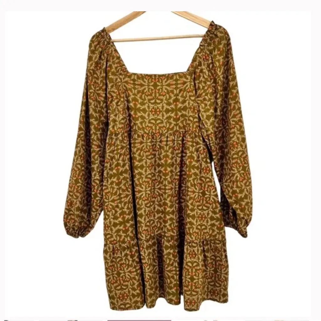 Major sale $11 was $25 New Universal Thread long puff sleeves pioneer dress - Image 10