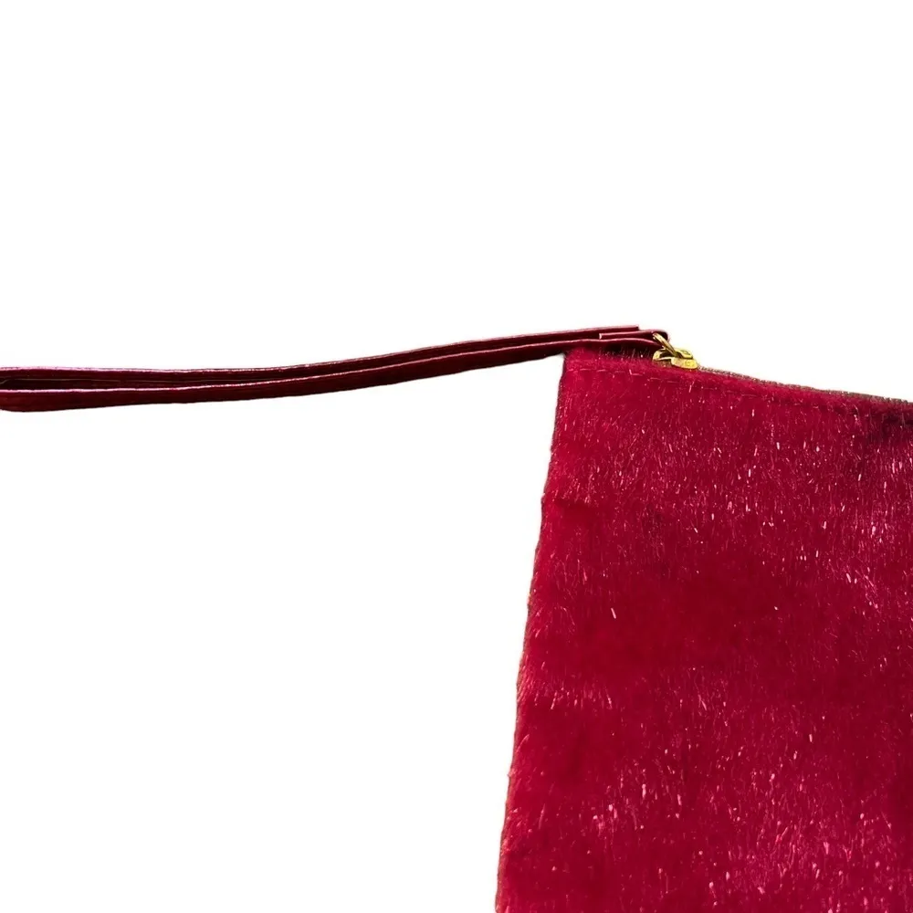 Ipsy Small Cosmetic Bag Bright Pink - Image 2