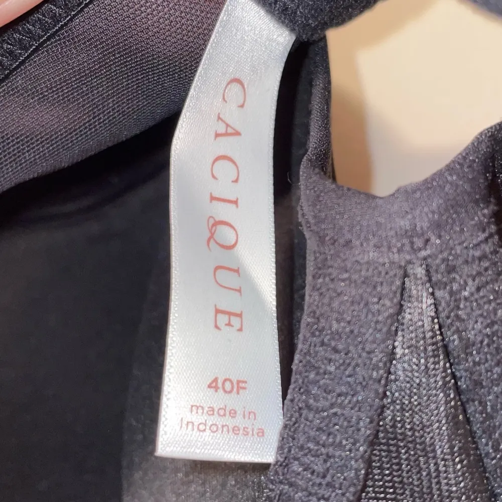 Cacique Smooth Lightly Lined Balconette Bra Size 40F - Image 2