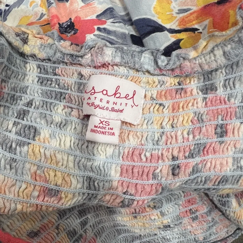 Short Sleeve Knit Maternity Dress Size XS - Image 8