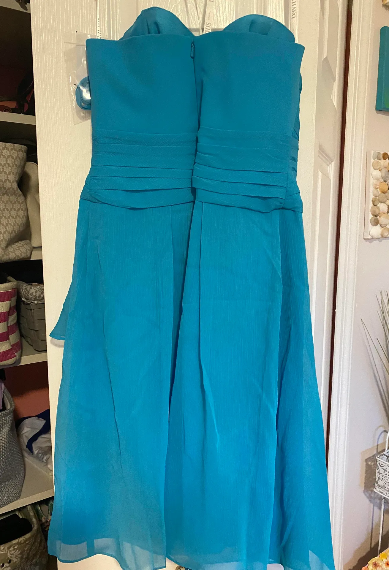 Blue Bridesmaid Dress - Image 2