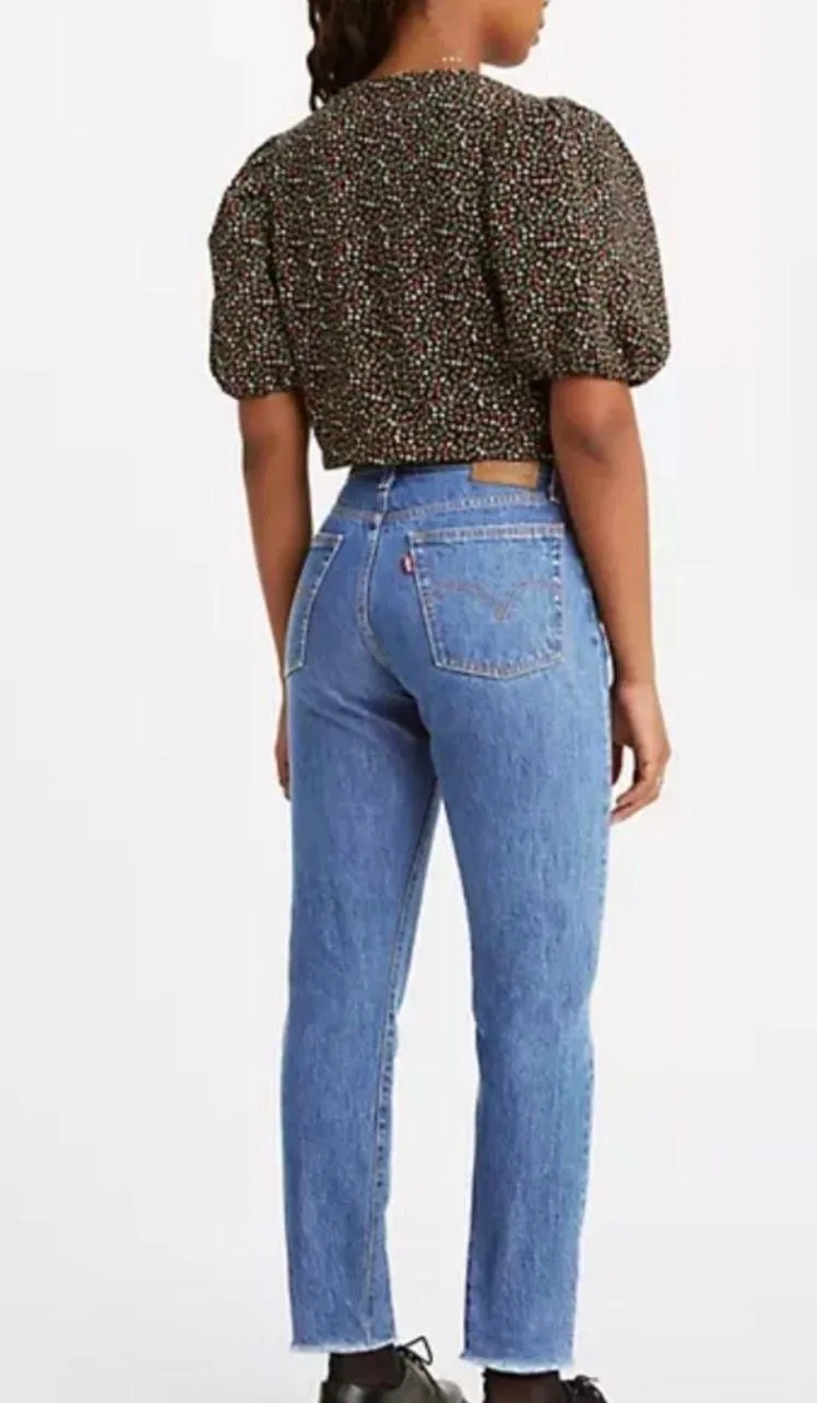 wedgie straight ankle Jeans - Image 3