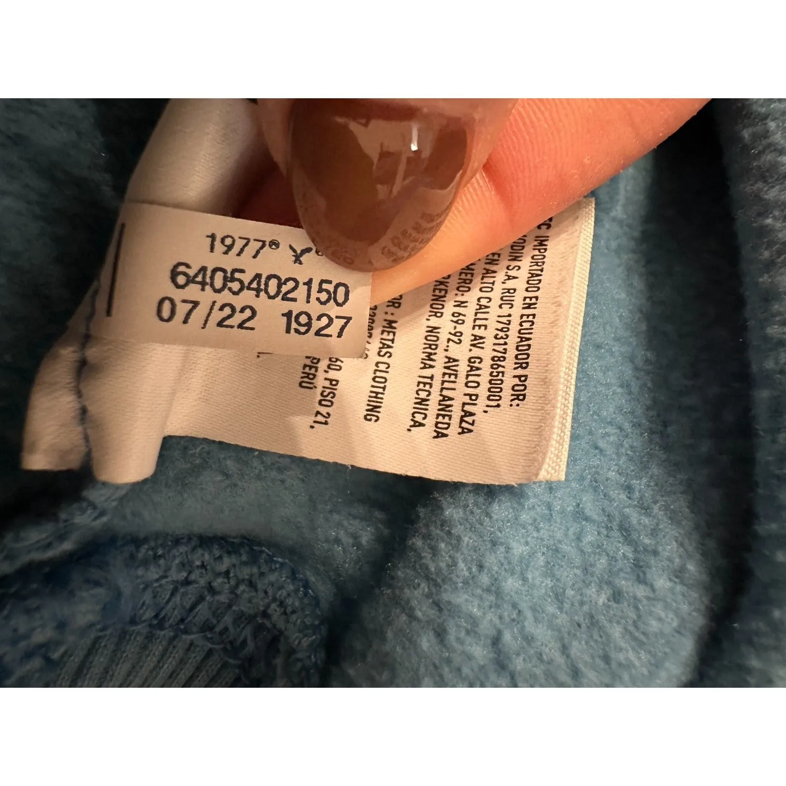 American Eagle Blue Crewneck Sweatshirt Size Medium - Image 5