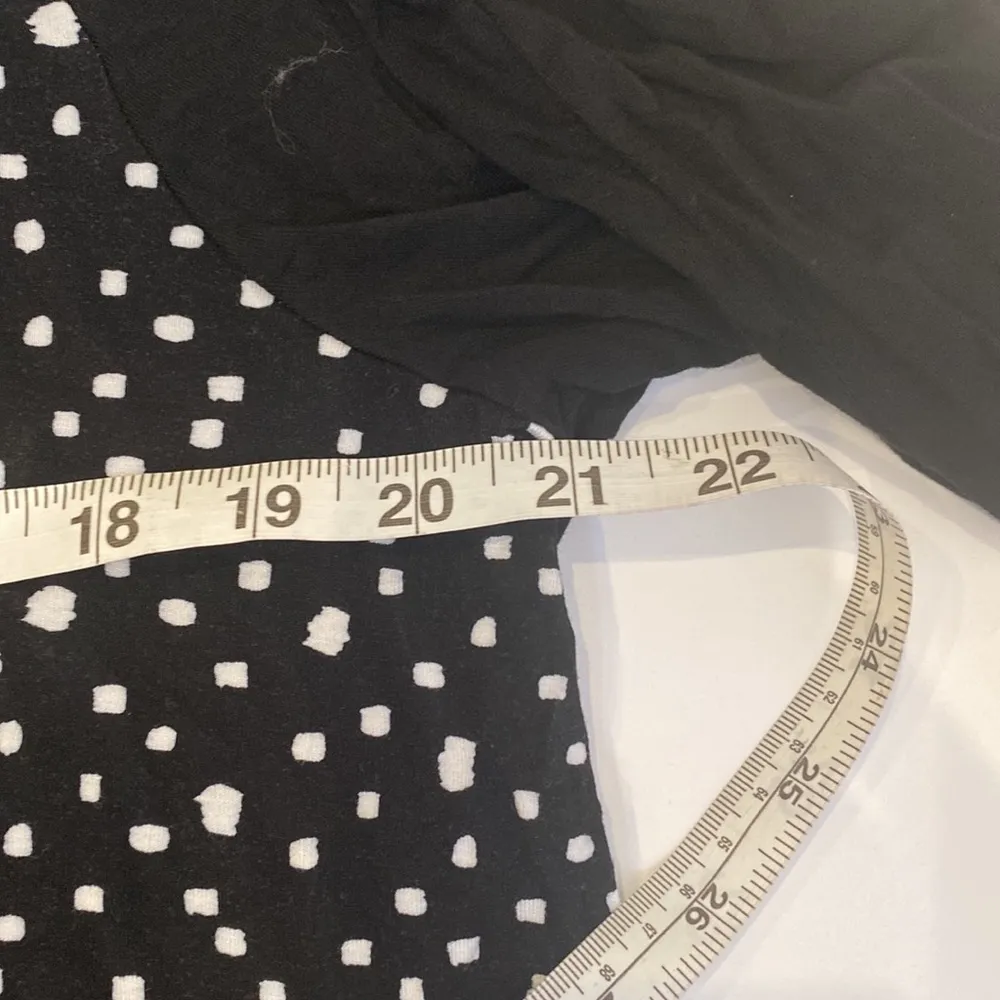 Zenergy by Chico’s Janelle Dot Print Tunic Top EUC Sz 16 3/4 Sleeves Stretch - Image 13