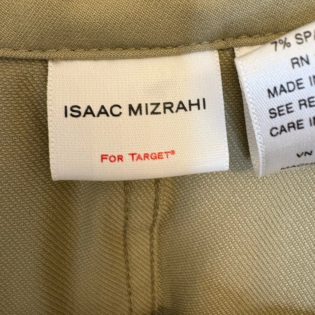 Isaac Mizrahi forTarget Tan Double Breasted Peacoat Jacket Classic Style XL - Image 3