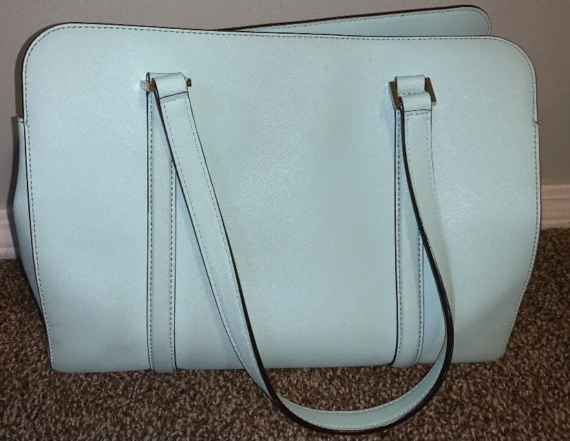 Blue  New York Purse - Image 6