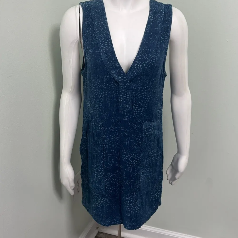 Faherty azure hemp dress XS - Image 3