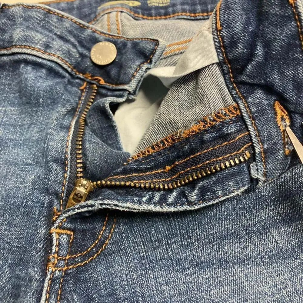 OLD NAVY Women’s Rockstar Super Skinny Jeans‎ Size 6 Blue Distressed - Image 3