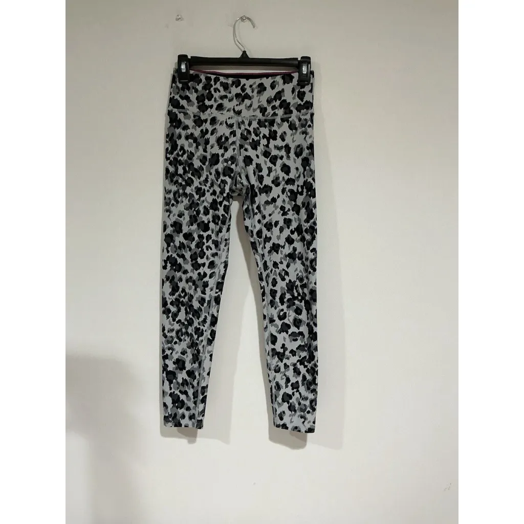 Woman’s Calvin Klein Performance High Waist Leopard Print Active Joggers S-p - Image 3