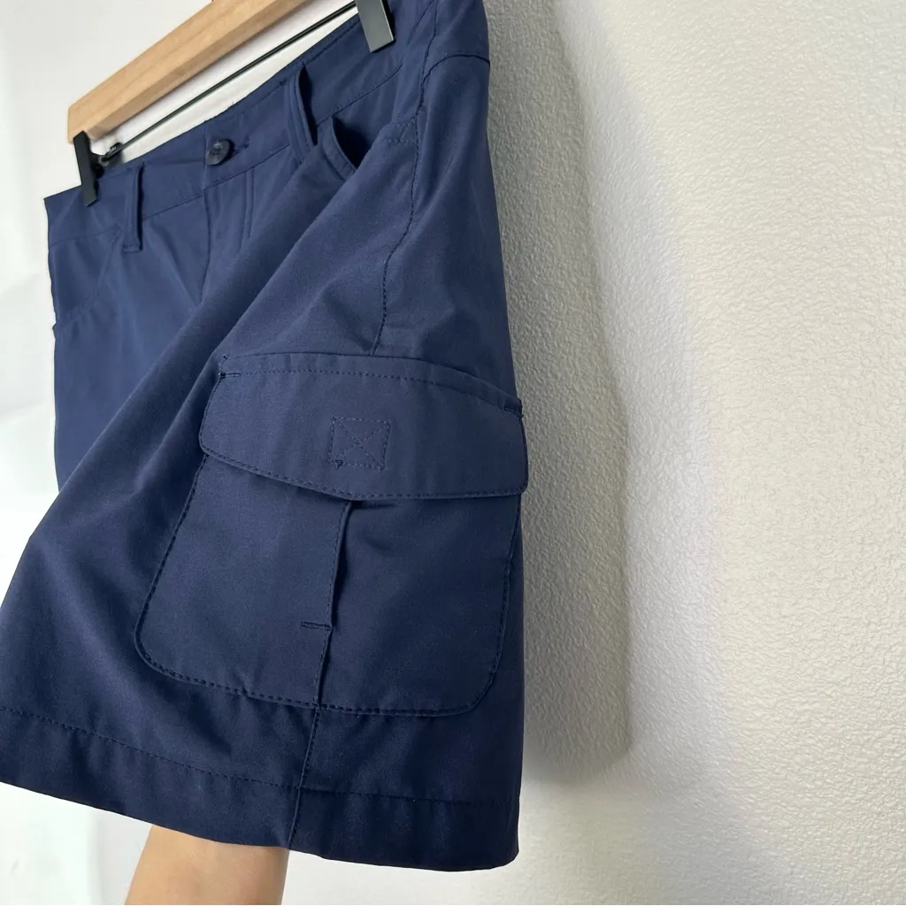 Eddie Bauer Womens 10 Navy Blue Hiking Shorts Outdoor Casual Walking Shorts - Image 2