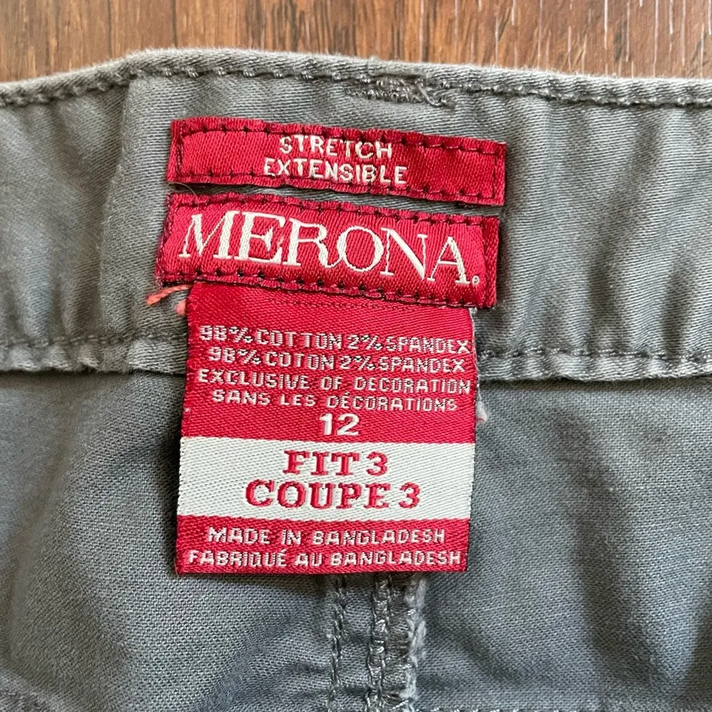 MERONA grey cropped jeans/pants, size 12 - Image 8