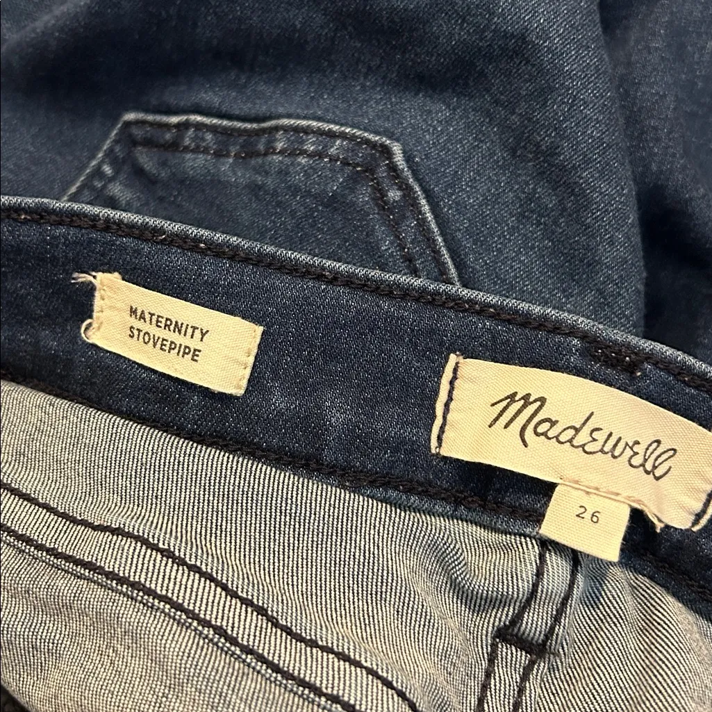 Madewell  maternity stovepipe jeans - Image 6
