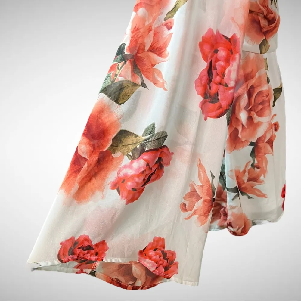 SHOW ME YOUR MUMU Floral Rose Print Runaway‎ Mini Dress XS | EUC - Image 8