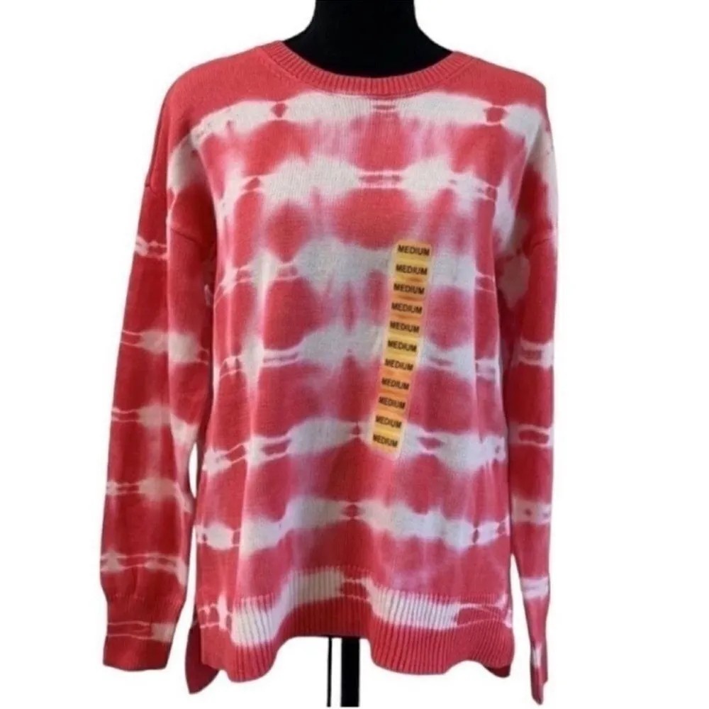 Design History Tye Dye Red & White
Sweater(Size Medium) - Image 3
