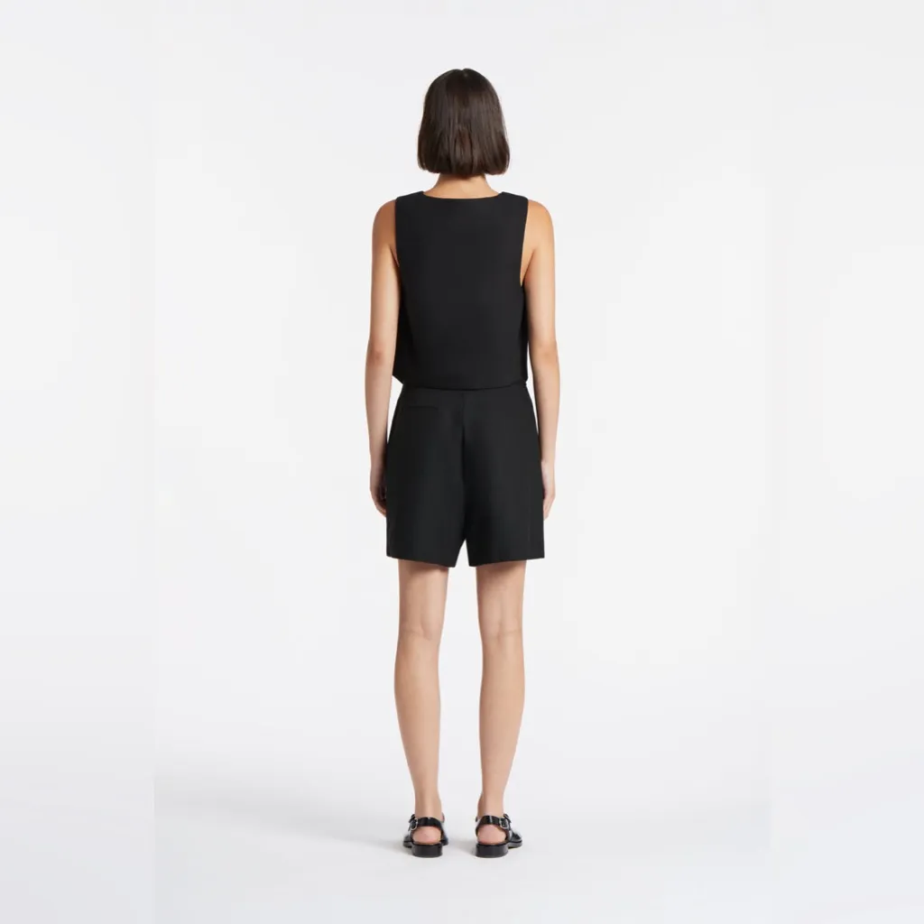 SIR. The Label Clemence Vest in Black Size 8 - Image 10