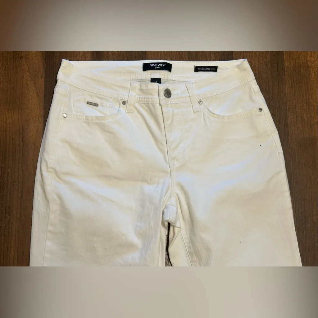 Nine West Cream Flared Pants - Image 11