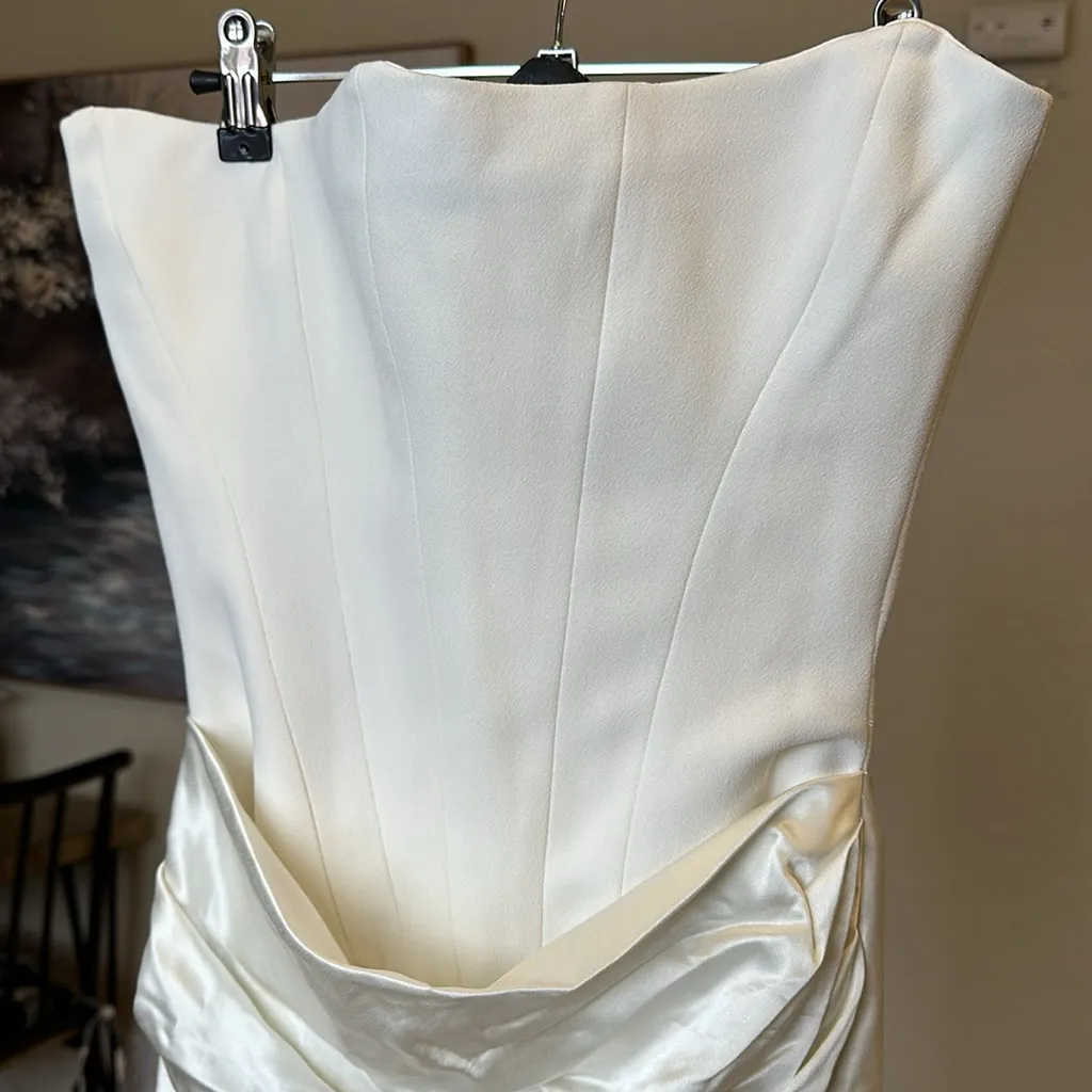 HOUSE OF CB ‎ 'Persephone' Ivory Strapless Corset Dress NWOT size XS - Image 13