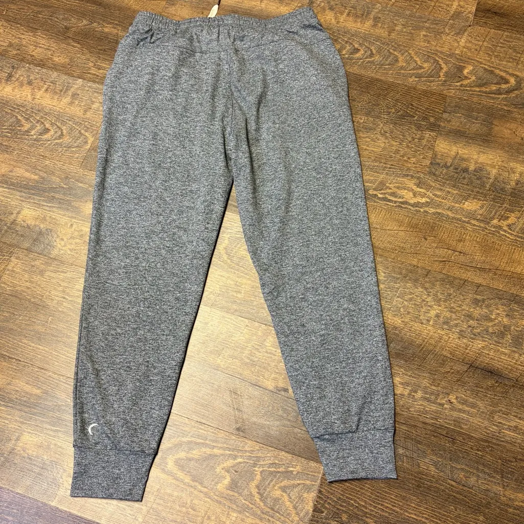 Zyia Active Downtime Joggers Womens Small Heathered Gray Buttery Soft Pockets - Image 9