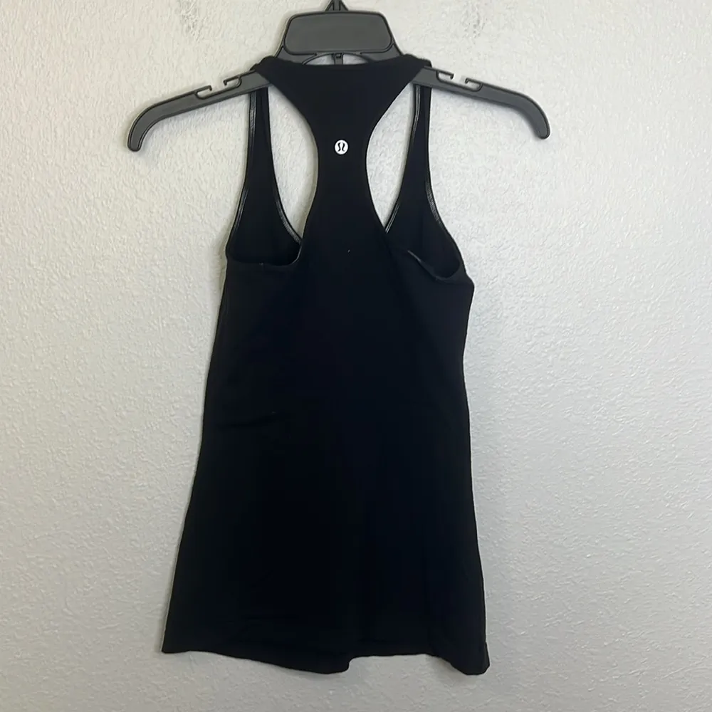 Lululemon Cool Racerback Tank Black *estimated size XS - Image 4