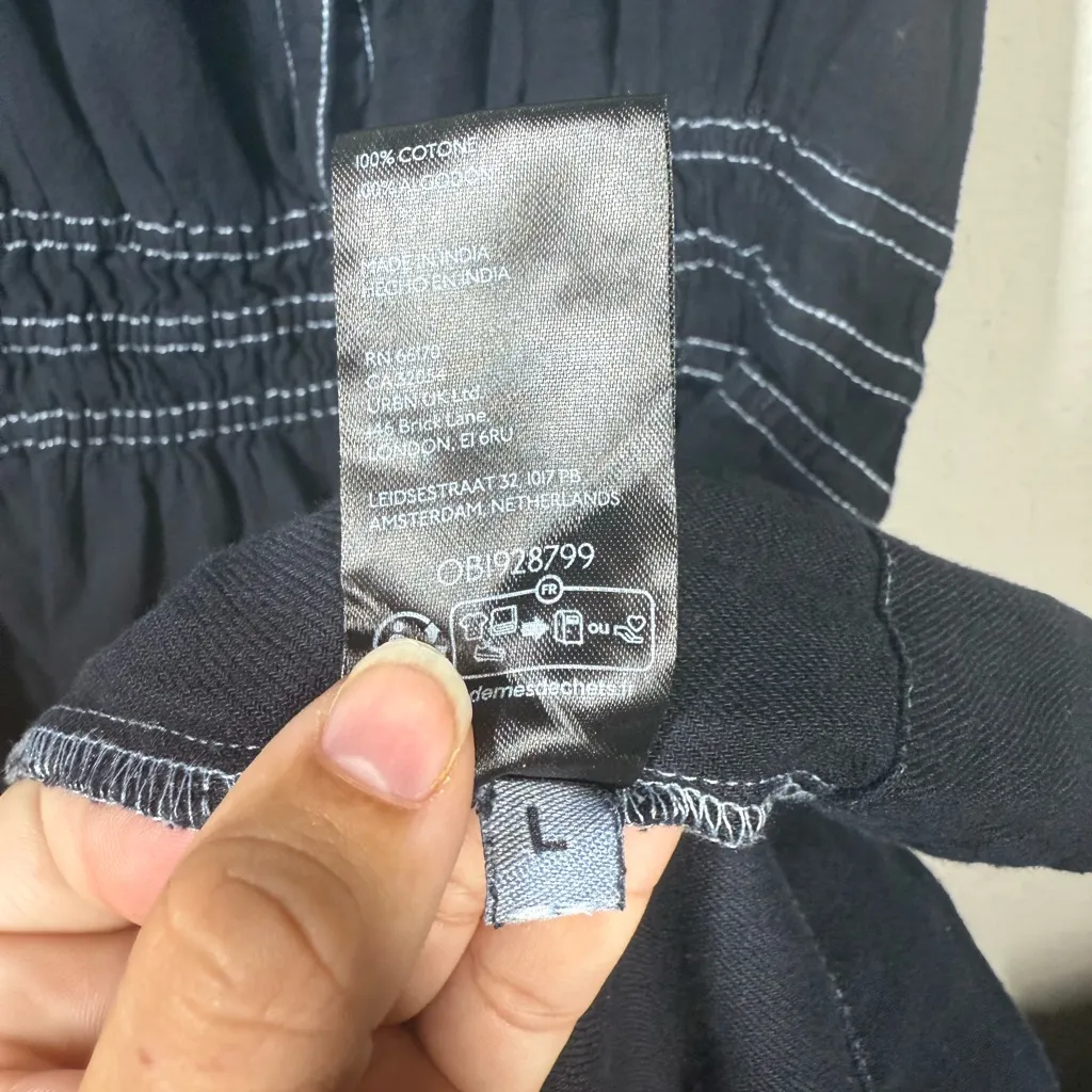 By Anthropoligie Somerset Mini Dress Size Large - Image 6