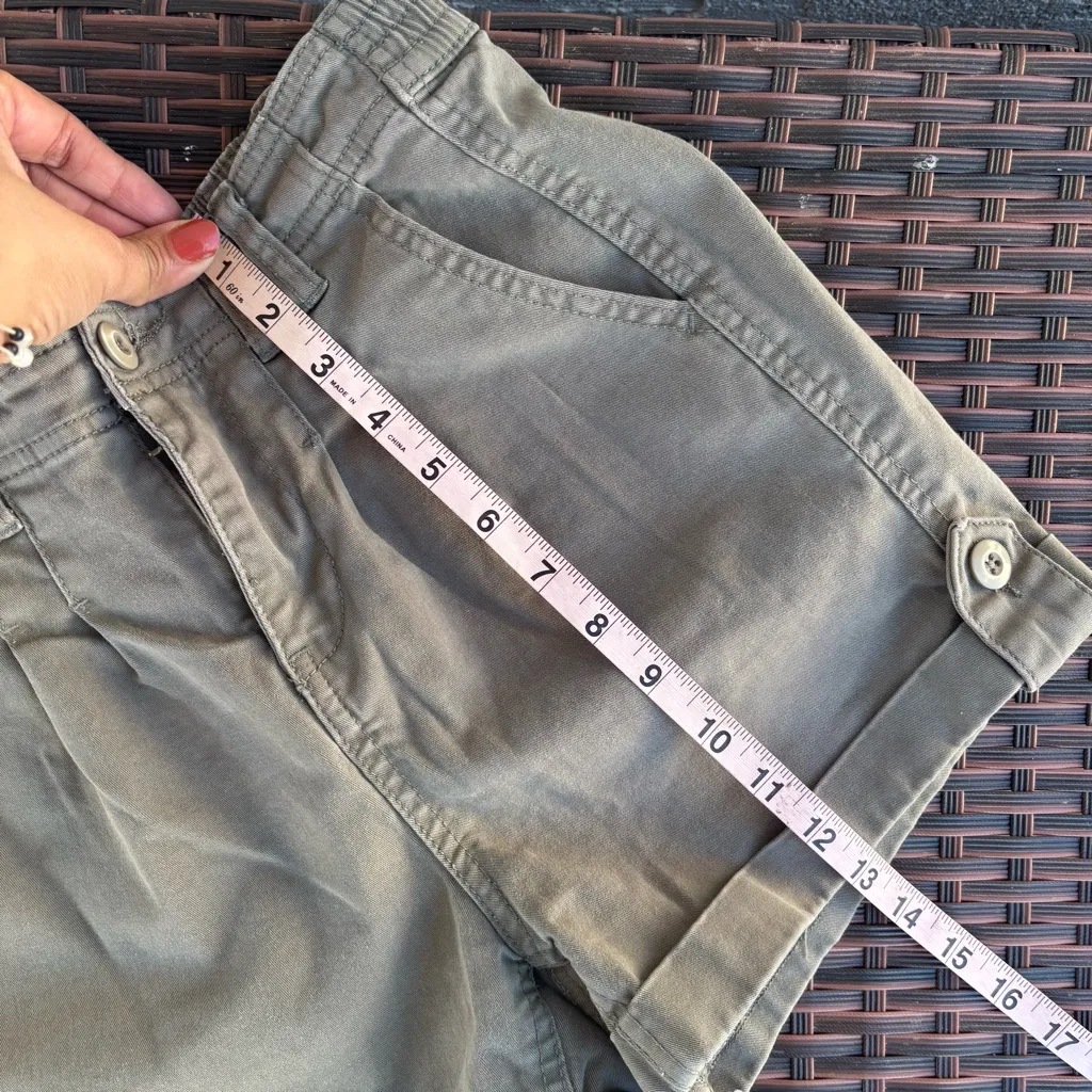 Casual Women's Cargo Shorts Gray - Image 6