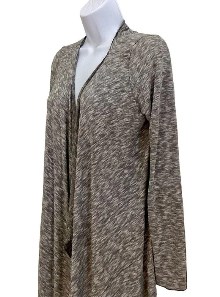 Vibe USA Shawl Cardigan Gray Size L - Image 2