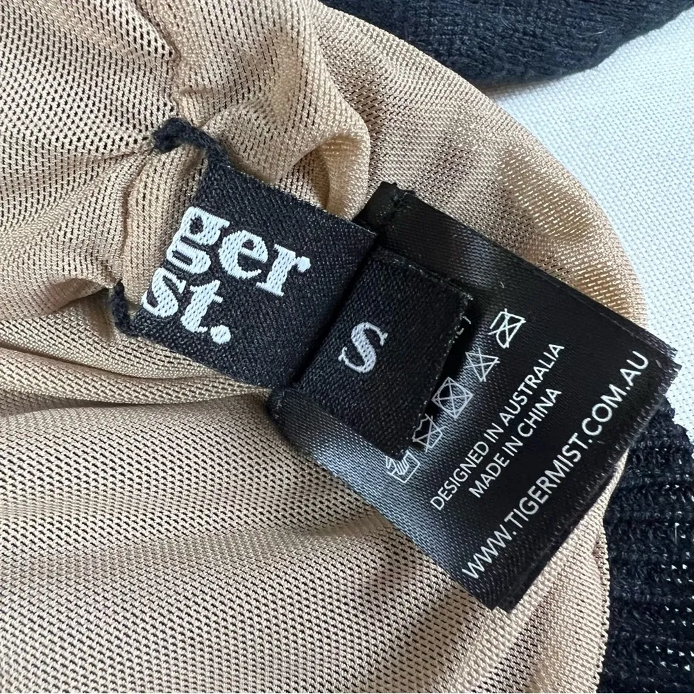 Tiger Mist Destroyed Distressed Crop Turtleneck Sweater - Image 10