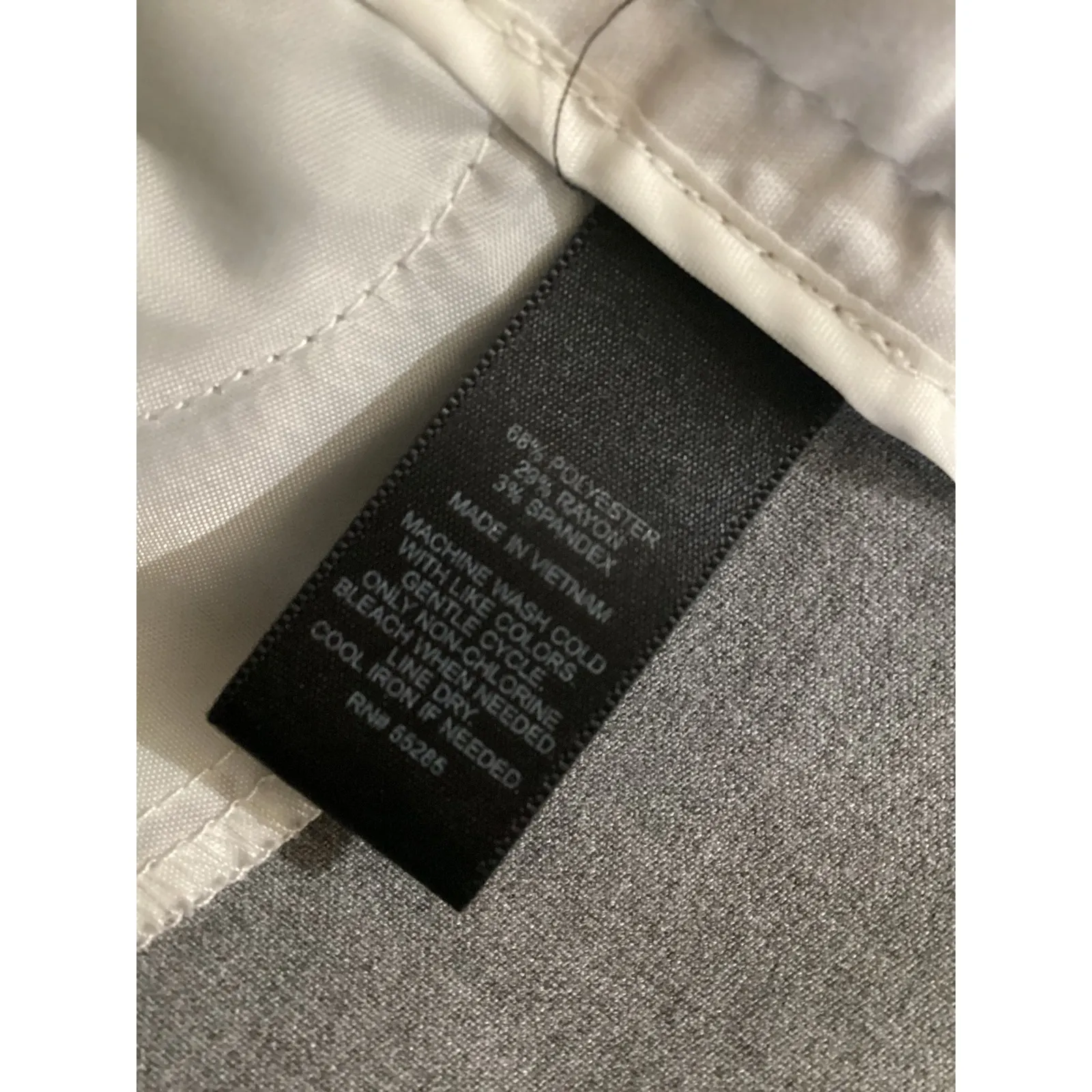 EXPRESS Columnist Gray Flat Front Dress Pants Women's Size 2S - Image 5