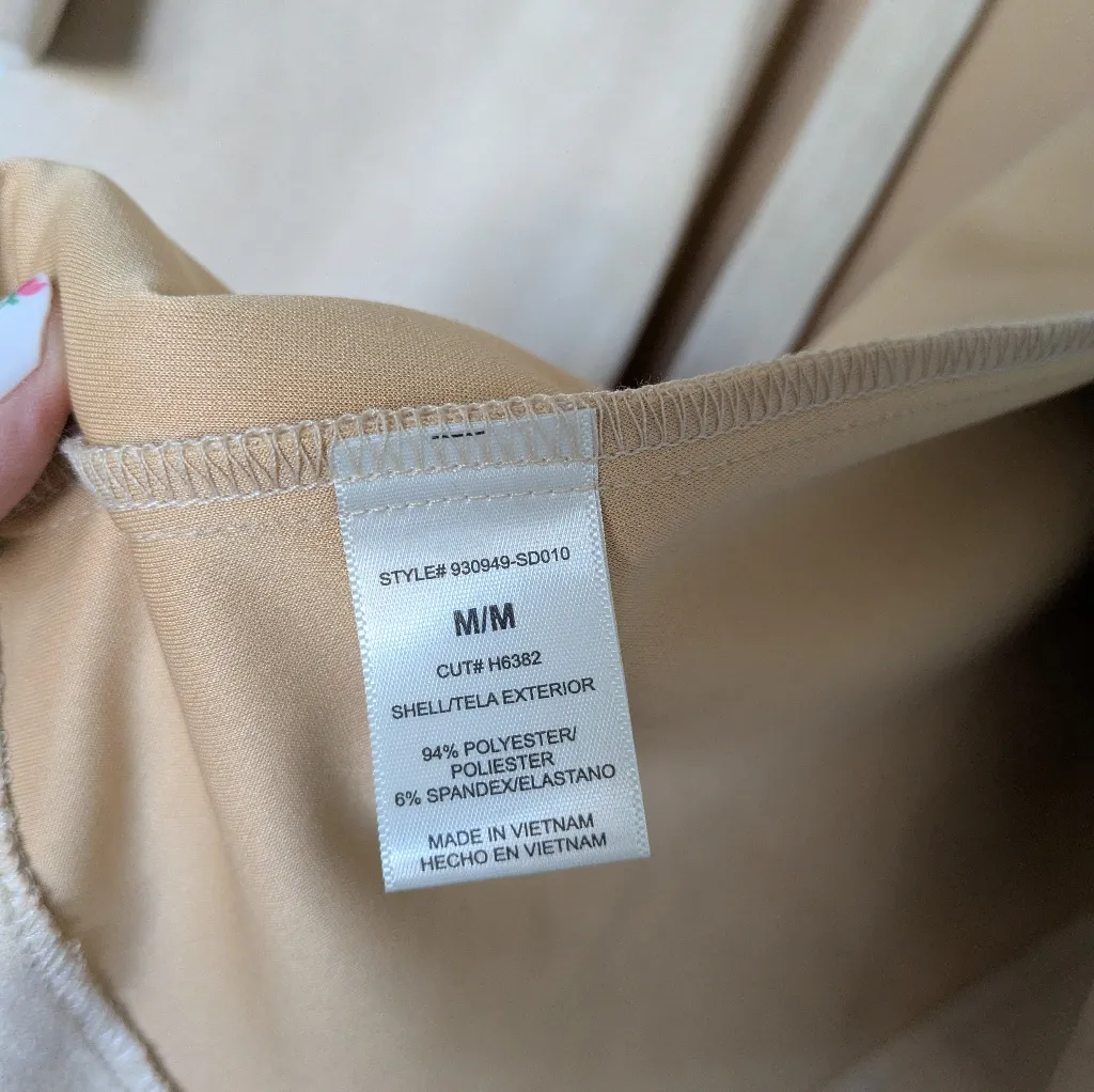 Have Suede Like Tan Blazer Nwt Sz M Size M - Image 2