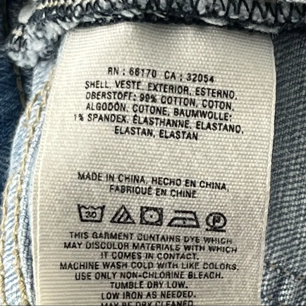 ANTHROPOLOGIE PILCRO AND THE LETTERPRESS Hypen Patched Button Fly Jeans, Size 27 - Image 4