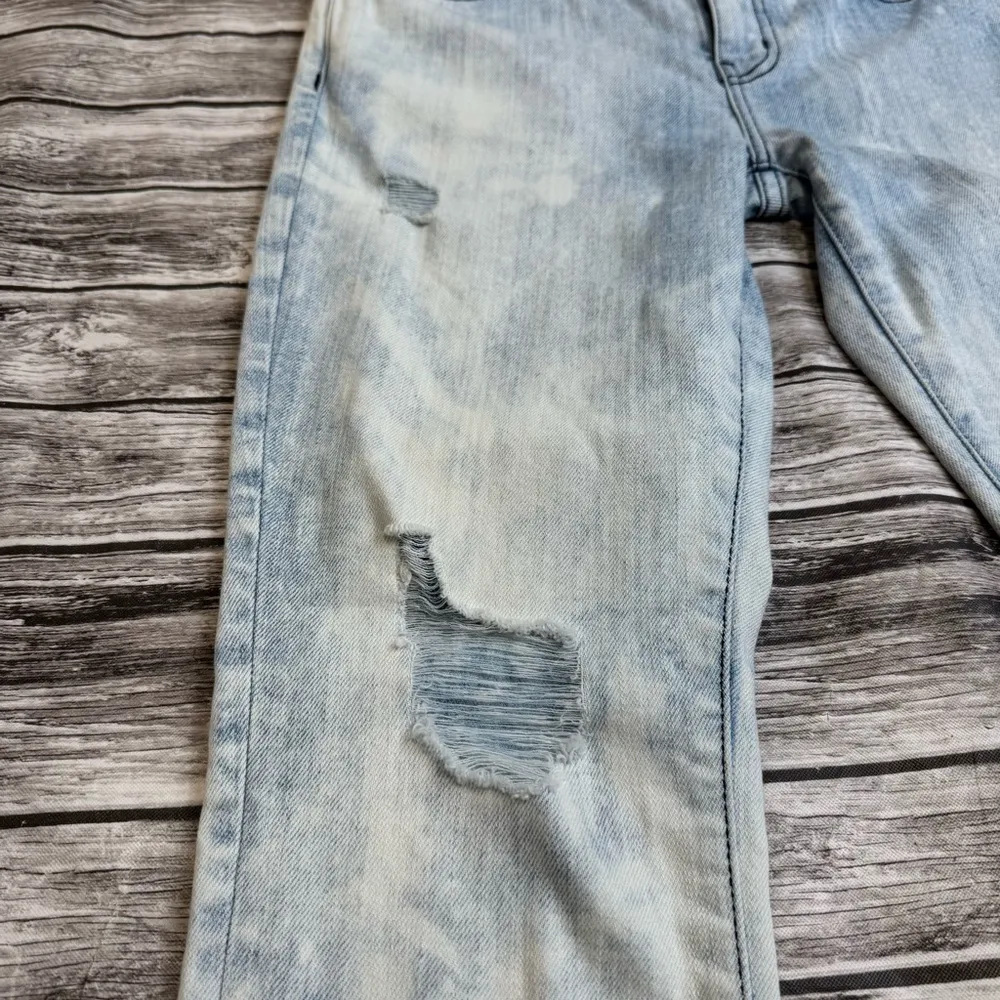 Current/Elliott Women's City Bleach Destroy The Ankle Skinny Jeans 27 Distressed - Image 7