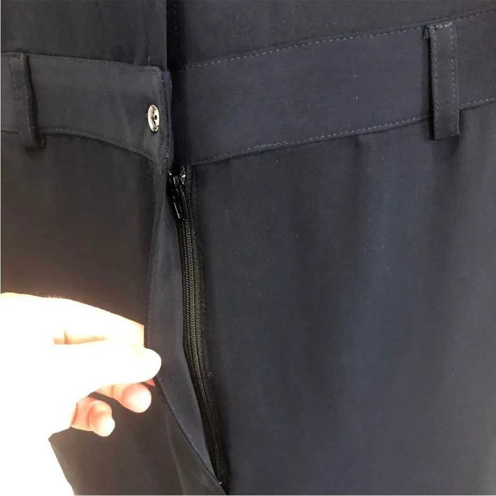 Waverly Grey Black Full Length Belted Jumpsuit Small Black - Image 4