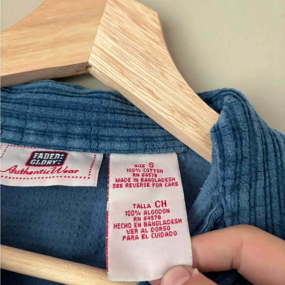 Faded Glory Zip Up Corduroy Jacket - Image 7