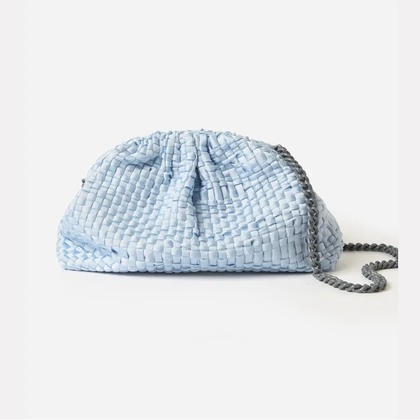 Maria La Rosa game clutch bag NEW Blue - Image 2