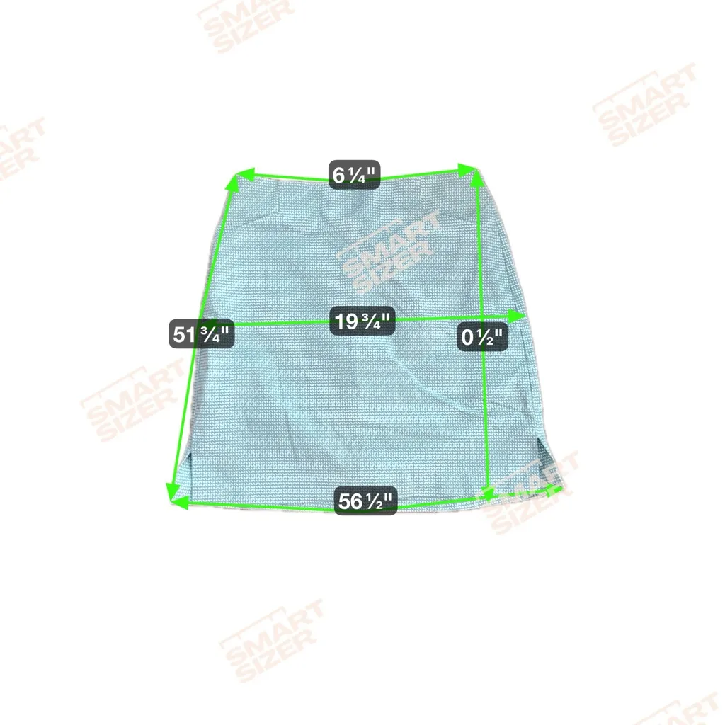 NEW Tribal‎ Women's Teal White Geometric Pattern Pull On Skort - Image 9