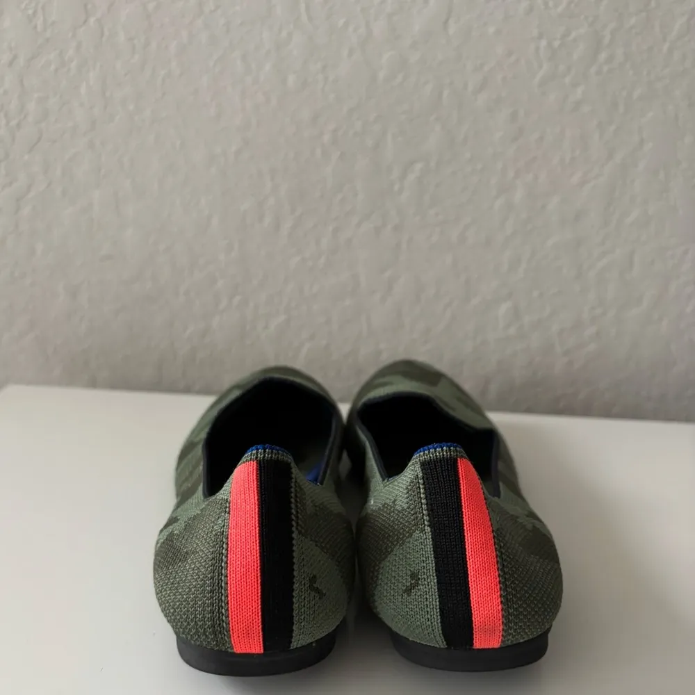 Rothy’s Olive Camo loafer Size 9 - Image 7