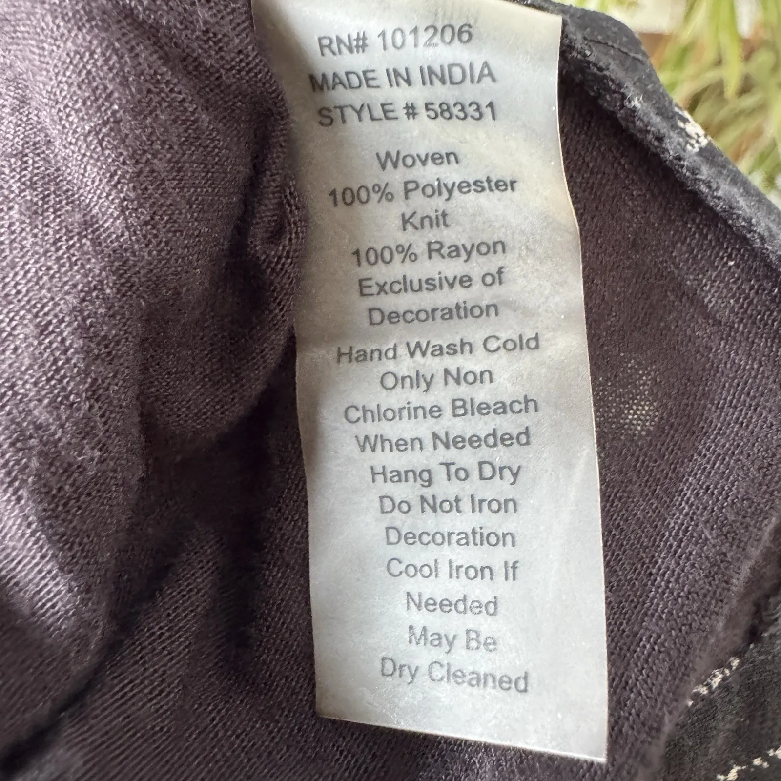 Soft Surroundings 1X‎ Black Cream Copper Sequin Sheer Dressy Cardigan Palm Print - Image 6