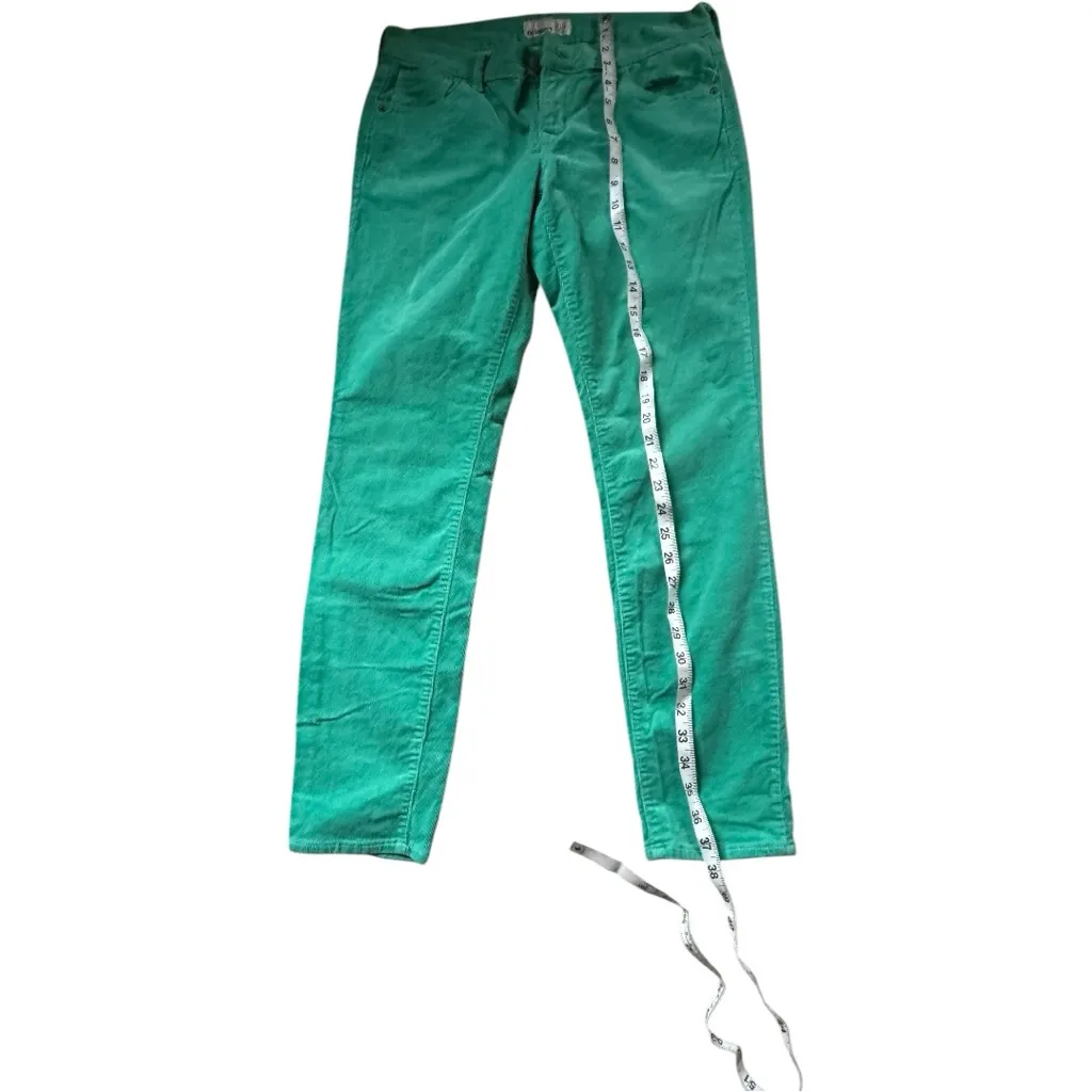 Old Navy Women's Mint Green  Corduroy Pants Sz 12 - Image 5