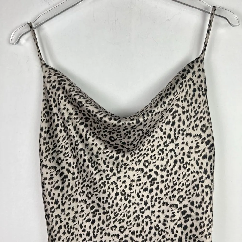 NWT  Leopard Betta Vanore Mini Dress US Size 2 NEW T1669 - Image 3