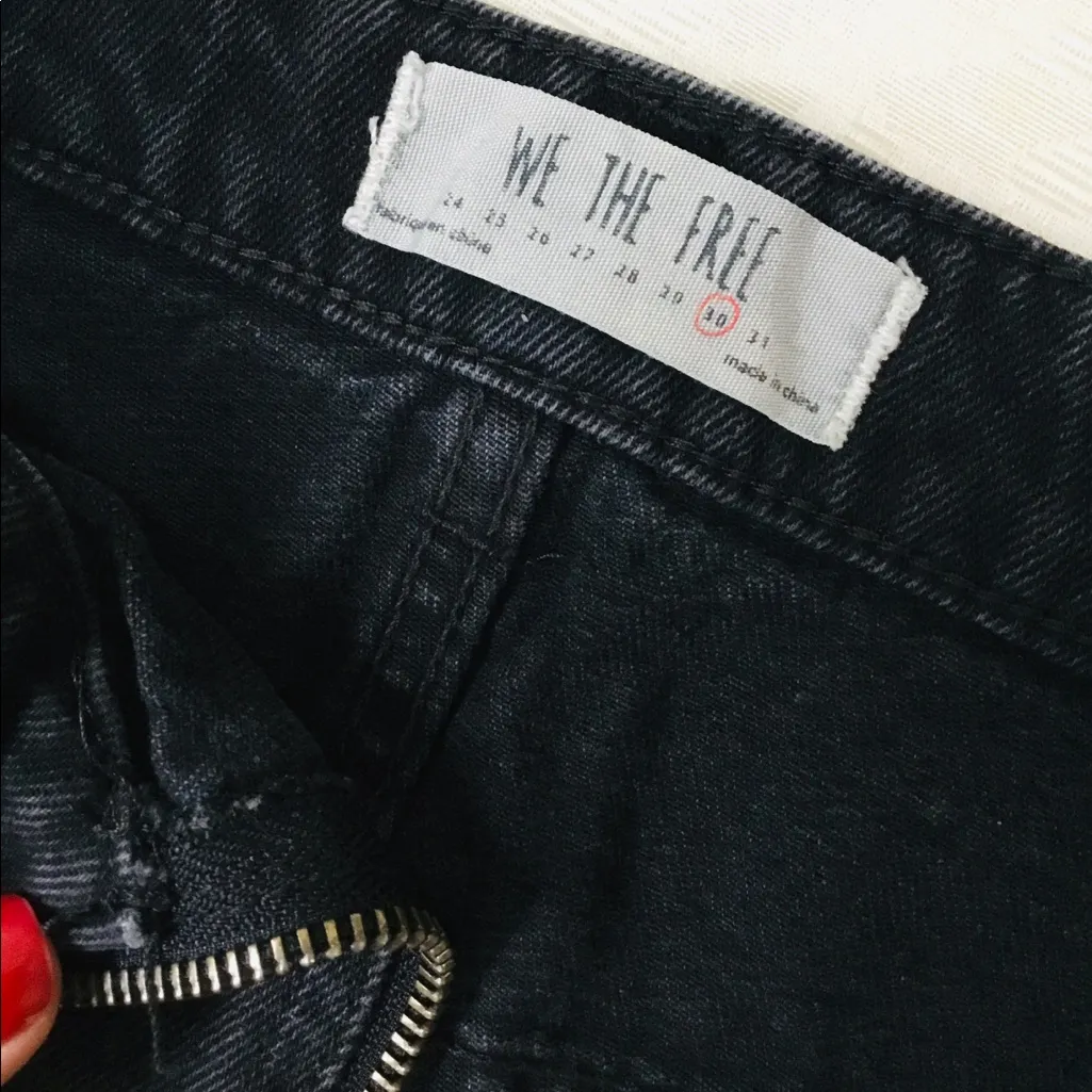 WE THE FREE denim skirt and shorts - Image 6